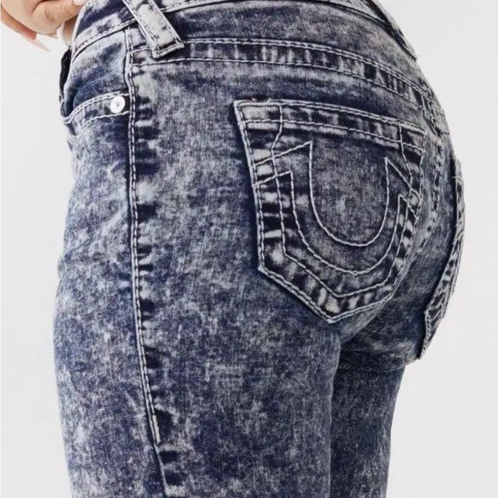 True Religion Women’s Jennie Big T Curvey Skinny Jeans - Blue